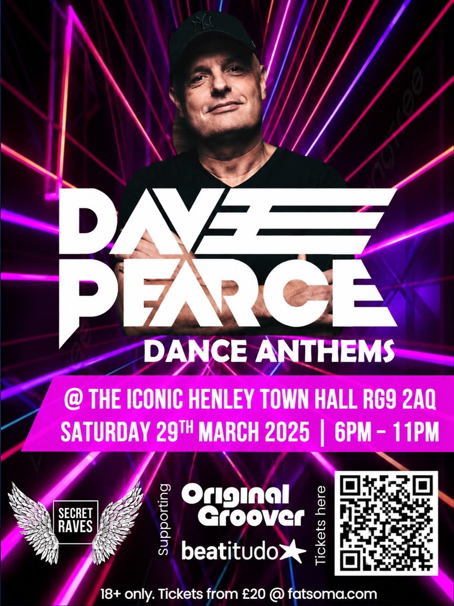 Dave Pearce Dance Anthems poster