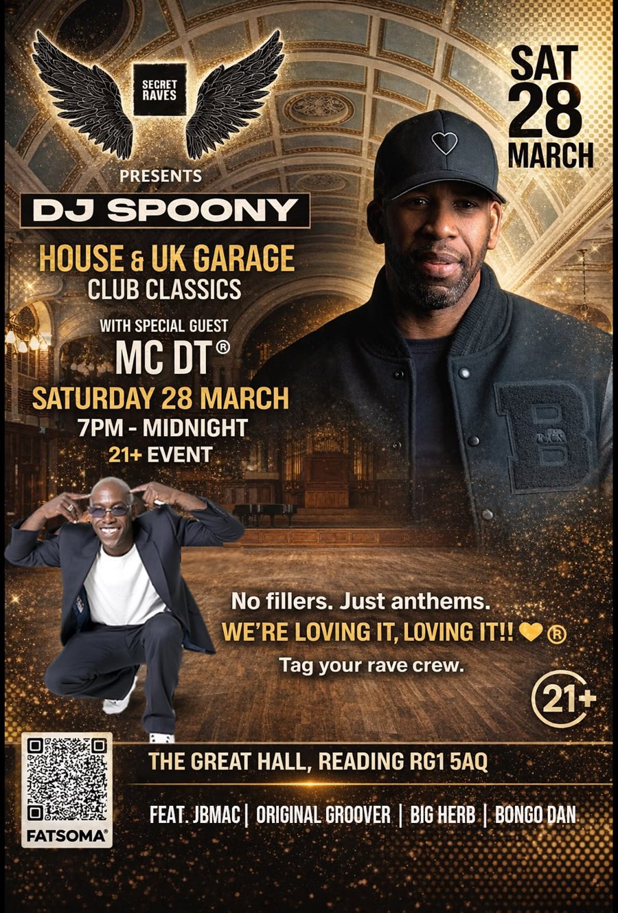 DJ Spoony with MC DT poster